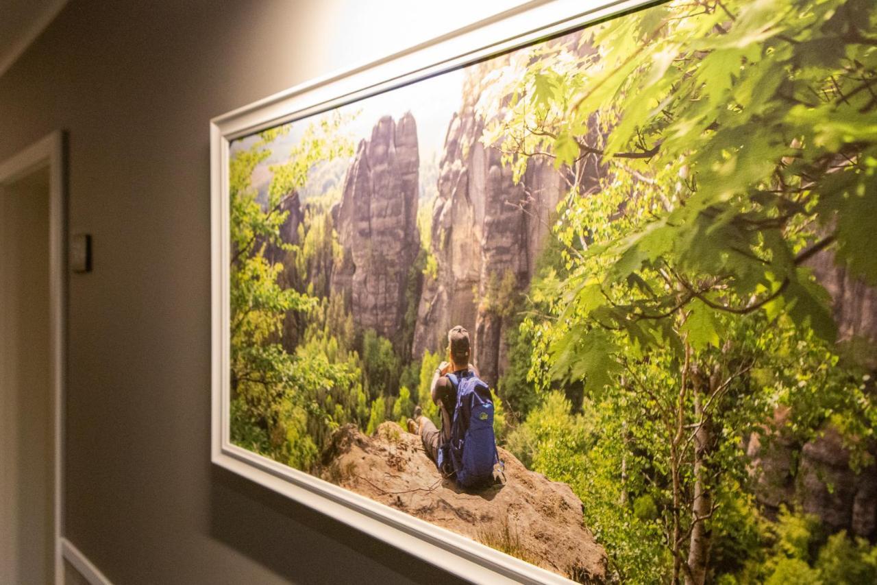 Hotel Garni Grundmuehle Bad Schandau Dış mekan fotoğraf