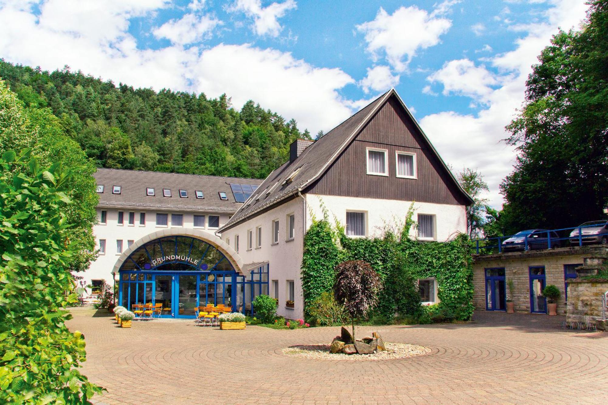 Hotel Garni Grundmuehle Bad Schandau Dış mekan fotoğraf