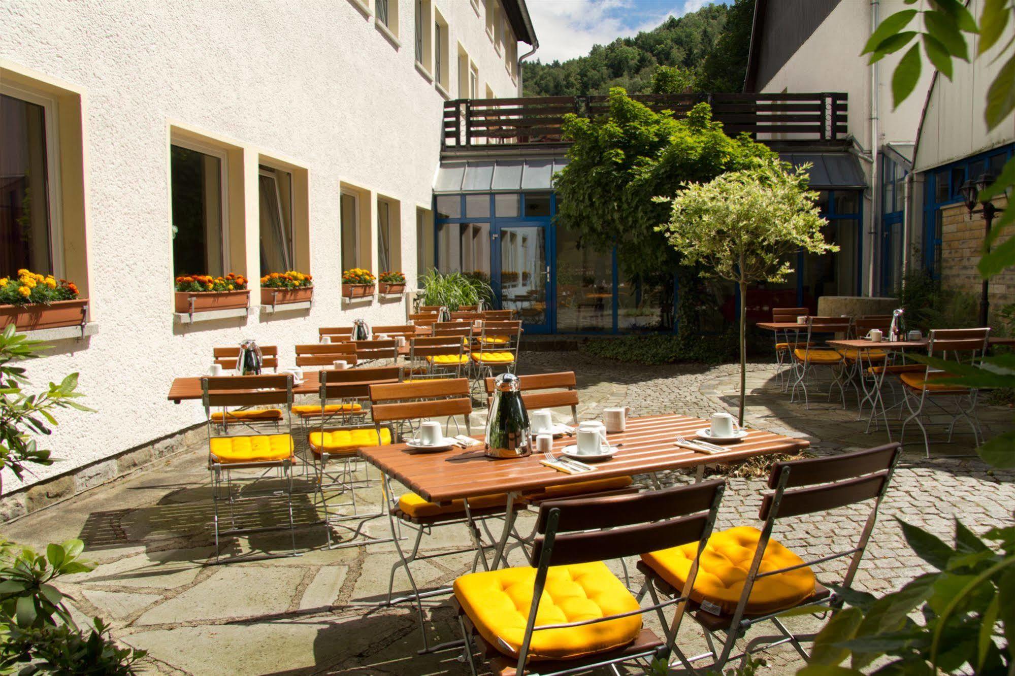 Hotel Garni Grundmuehle Bad Schandau Dış mekan fotoğraf